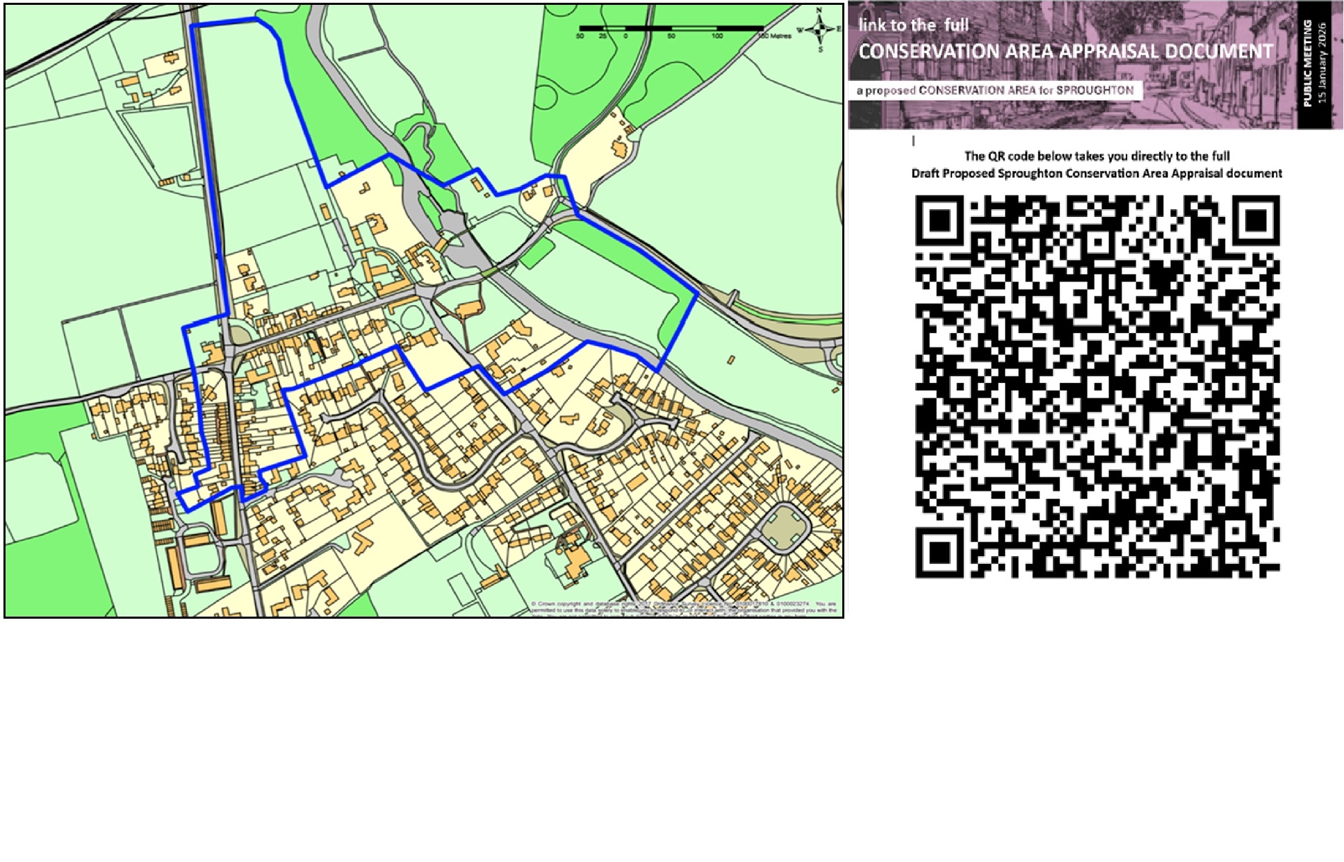 Map of village