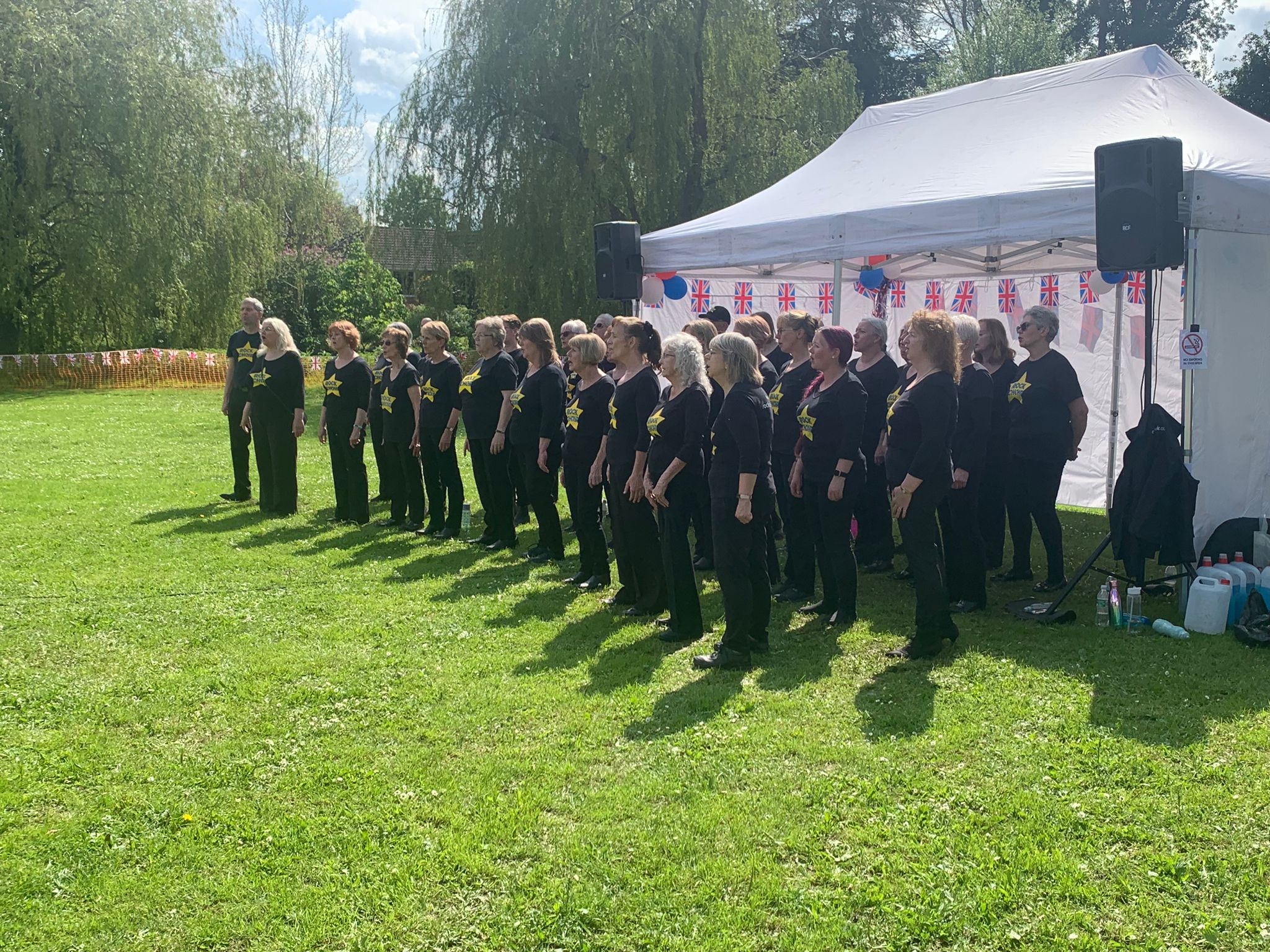 Choir outside