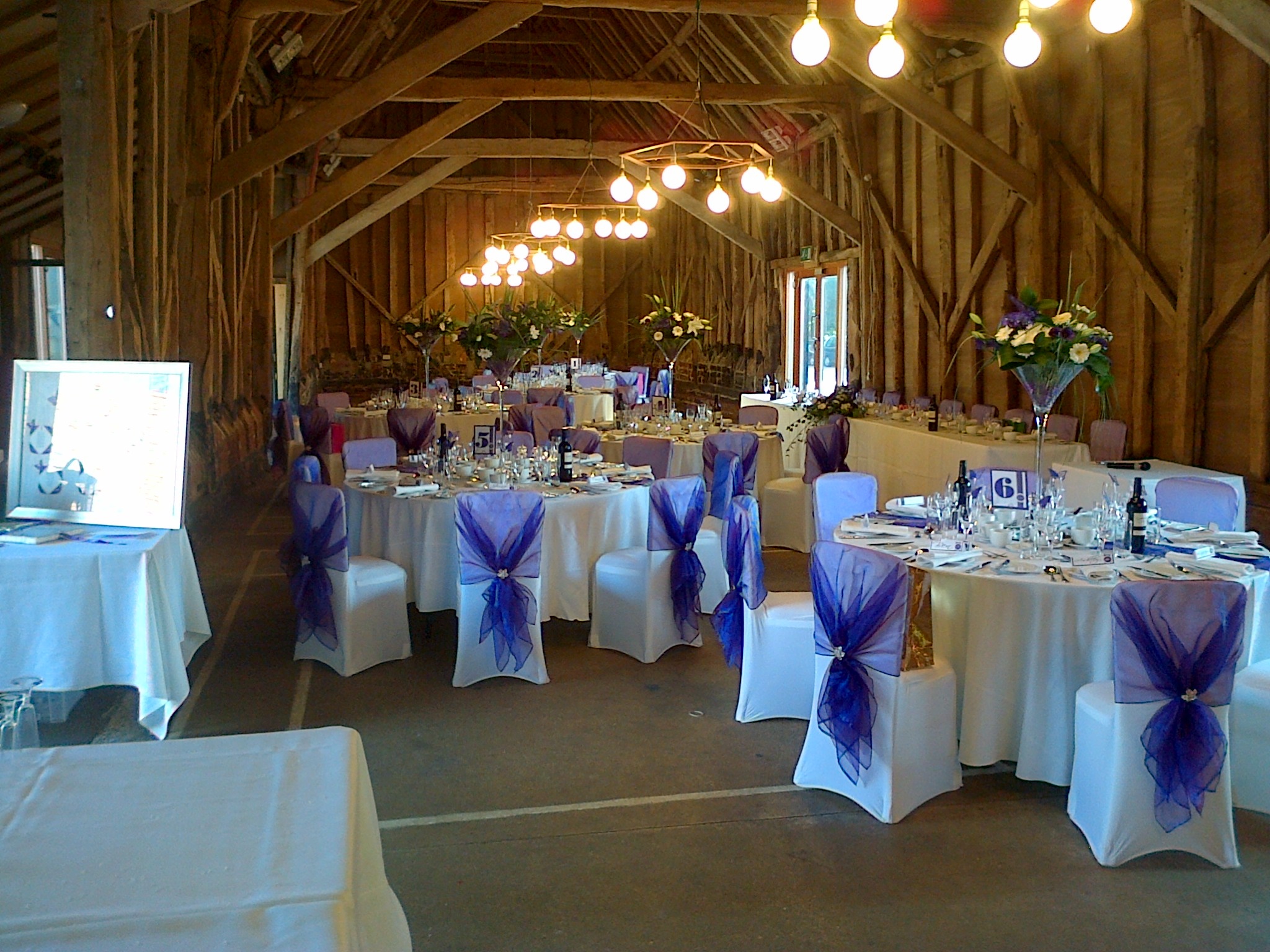 Table Layout at Wedding 3