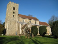Sproughton Church Close Up
